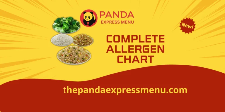 panda express allergen menu