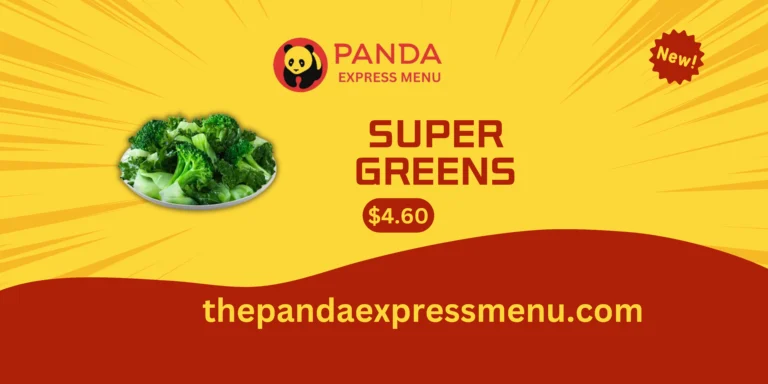 Panda express super greens price recipe menu pdf